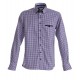 KOSZULA &quot PURPLE BOW&quot  41 SLIM FIT