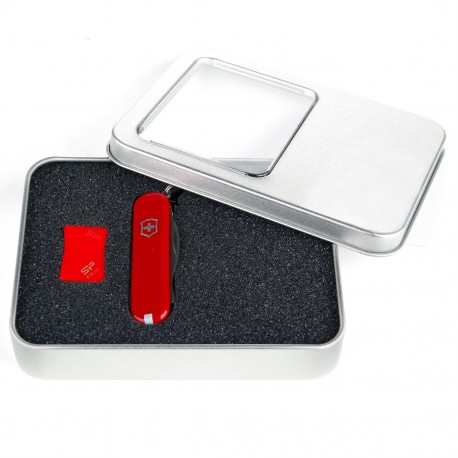 Set EG S42 - scyzoryk Victorinox + pendrive Silicon Power 8GB