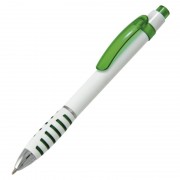 Długopis Martes, zielony/biały 