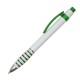 Długopis Martes, zielony/biały 