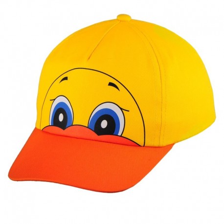 Czapka dziecięca Ducky, żółty 