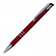 Długopis Lindo, ciemnoczerwony 