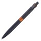 Długopis Marbella, pomarańczowy/czarny 