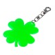 Brelok odblaskowy Lucky Clover, zielony 