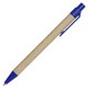 Długopis Eco, niebieski/brązowy 