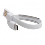 Bransoletka Wristlie USB typu C, biały 