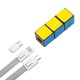 Kabel USB Color click&go, mix 