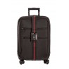 Pas do bagażu, z szyfrem TRAVEL SENTRY® APPR. LOCKABLE STRP, czarny